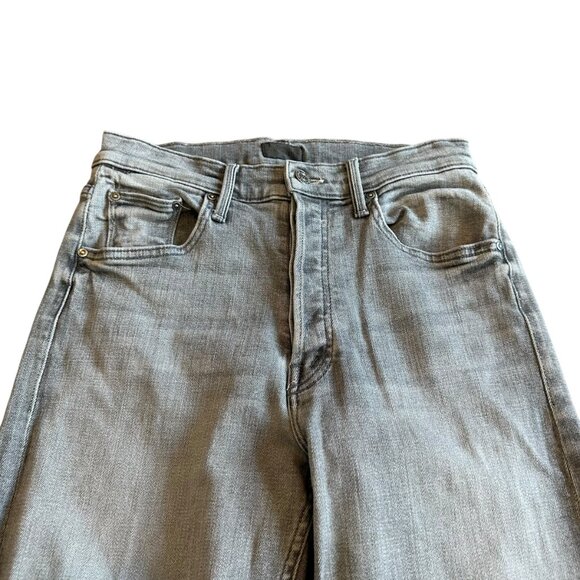 Mother Denim The Tomcat Ankle Beam Me Up Grey Jeans Stretch Size 26 Women's - Picture 2 of 14